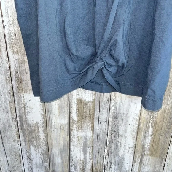 Adidas Blue Knot Front Tank - Picture 3 of 5